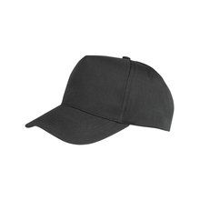 Gorra reciclada infantil Black