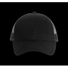 Gorra con rejilla y ajuste plástico Black