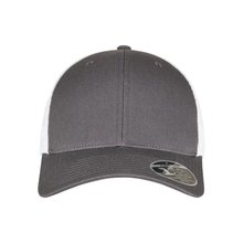 Gorra de rejilla bicolor ajustable Gris