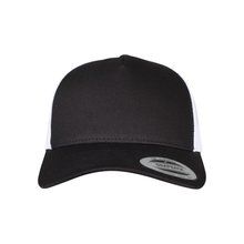 Gorra retro bicolor Black / White