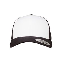 Gorra Retro con rejilla Black / White