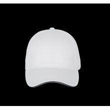 Gorra sencilla de algodón Blanco