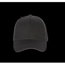 Gorra sencilla de algodón Negro