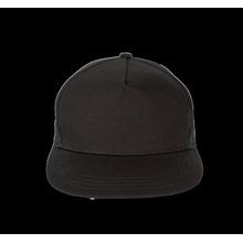 Gorra snapback de algodón Black