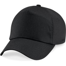 Gorra tejido grueso de algodón Black