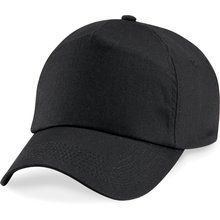 Gorra tejido grueso de algodón Negro