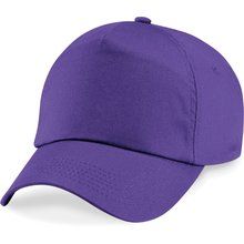 Gorra tejido grueso de algodón Violeta