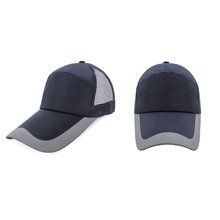 Gorra Transpirable Visera Larga 3 Paneles Azul Marino