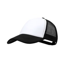 Gorra Trucker 5 Paneles Ajustable Negro