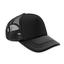 Gorra Trucker Ajustable con Rejilla Black / Black