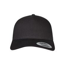 Gorra trucker retro snapback Black