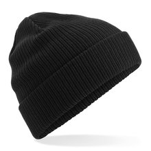 Gorro de algodón orgánico Negro