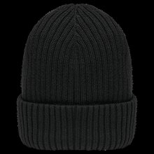 Gorro algodón orgánico unisex Black