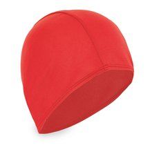 Gorro de Baño Cómodo y Ligero de Poliéster Rojo