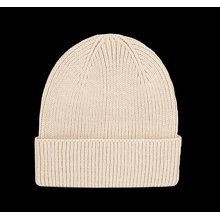 Gorro con dobladillo Beige