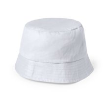 Gorro pescador 100% algodón personalizado Blanco