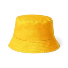 Gorro pescador para niños 100% algodón Amarillo