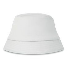 Gorro de Playa Algodón Blanco