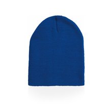 Gorro de punto sin dobladillo Azul Royal