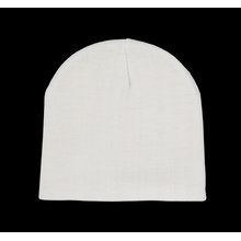 Gorro de punto fino reciclado Blanco