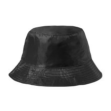 Gorro reversible de nylon e interior polar Negro