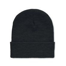 Gorro RPET Elástico Unisex Negro