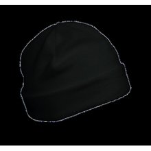 Gorro de tejido micropolar Negro 51 cm