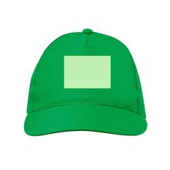 Gorra 5 paneles con cierre de velcro en microfibra/poliéster | Frente