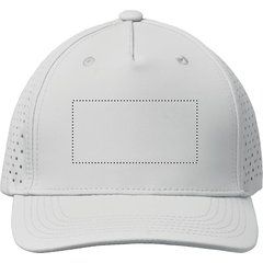 Gorra 5 paneles ventilada secado rápido | Frontal | 80 x 40