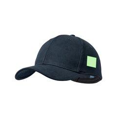 Gorra de algodón peinado y spandex | Parte izquierda