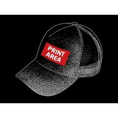 Gorra con Glitter y Rejilla | Zona 2 | 70 x 40