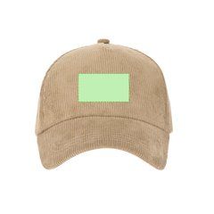 Gorra de poliéster efecto pana | Area 1 | 90 x 50