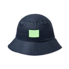 Gorro bob de algodón reciclado | Centrado en el frente