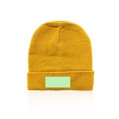 Gorro de punto elástico con dobladillo | Zona inferior | 80 x 35