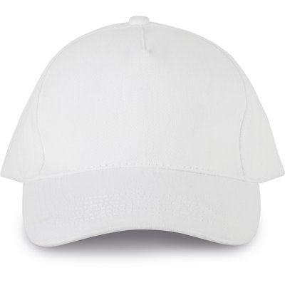 Gorra 100 % algodón orgánico Blanco