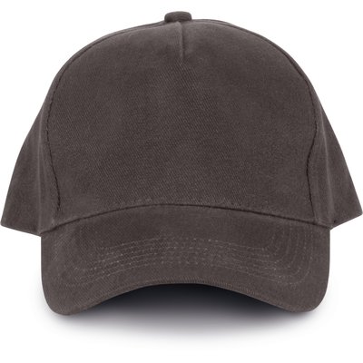 Gorra 100 % algodón orgánico Gris