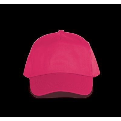 Gorra 5 paneles ajustable Fuchsia