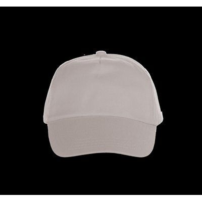 Gorra 5 paneles ajustable Light Grey