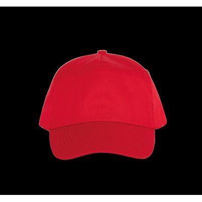 Gorra 5 paneles ajustable Red