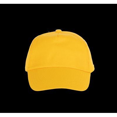 Gorra 5 paneles ajustable Yellow