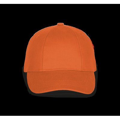 Gorra 6 paneles algodón Orange