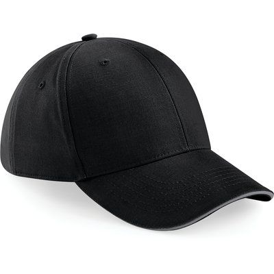 Gorra de 6 paneles Black / Graphite Grey