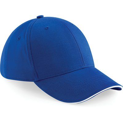 Gorra de 6 paneles Bright Royal / White