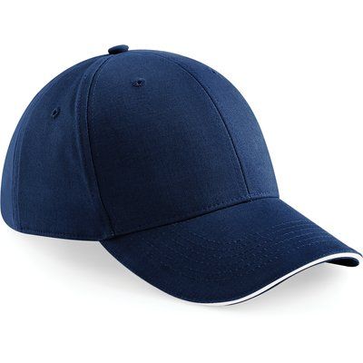 Gorra de 6 paneles French Navy / White