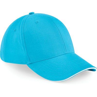 Gorra de 6 paneles Surf Blue / White