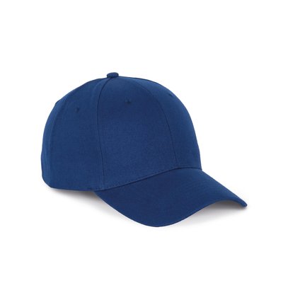 Gorra de algodón con 6 paneles y cierre ajustable