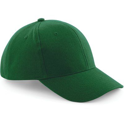 Gorra de algodón 6 paneles Forest Green