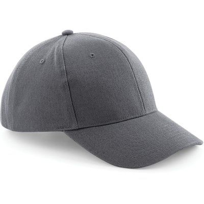 Gorra de algodón 6 paneles Graphite Grey