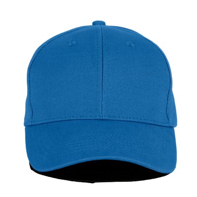 Gorra de algodón ajustable Azul