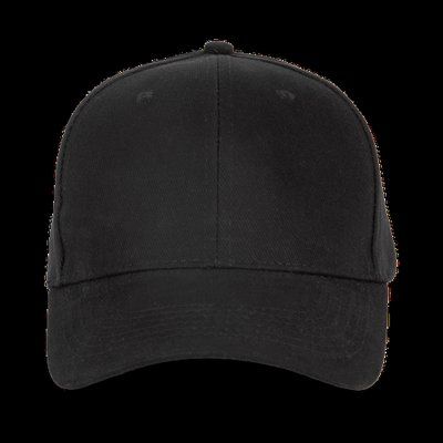 Gorra de algodón ajustable Black